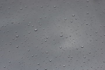 rain drops on window