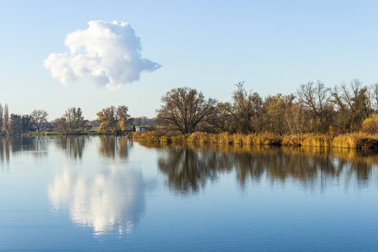 The Biesbosch National Park is a nature conservation area and the largest fresh water tidal zone in Europe, The Netherlands
