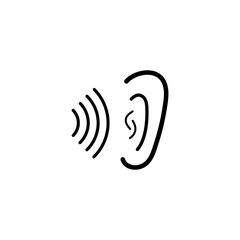  Hearing Logo Template vector icon design