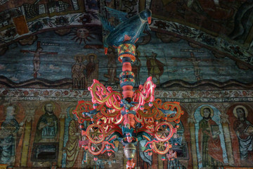 Wooden church monument UNESCO from Rogoz (Maramures, Transylvania, Romania)	