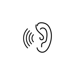  Hearing Logo Template vector icon design