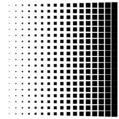 Fototapeta premium Halftone Patterns with shape
