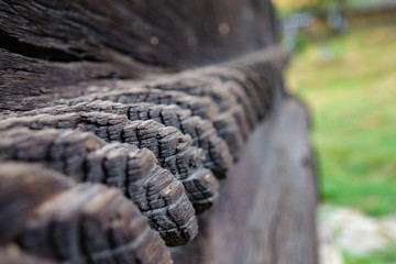 Wooden church monument UNESCO from Surdesti (Maramures, Transylvania, Romania)	