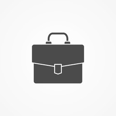 Briefcase vector icon sign symbol