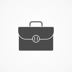 Briefcase vector icon sign symbol