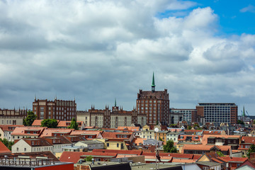 Blick auf die Hansestadt Rostock