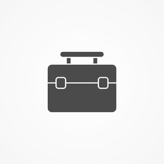 Briefcase vector icon sign symbol