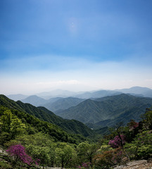 山の連なり