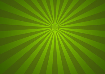 green abstract starburst background