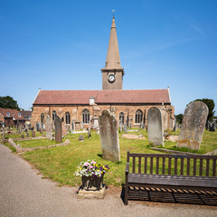 Southern view of the Saint Martin Parish Church