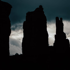 Moody Skies over the Red Rock of Sedona Arizona