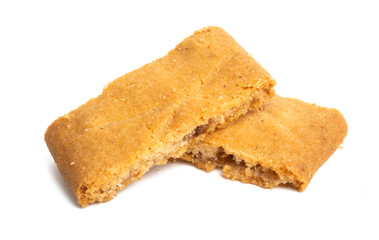 fruit jam cookies isolated