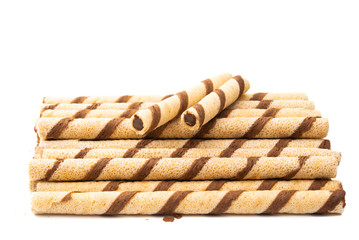chocolate wafer roll