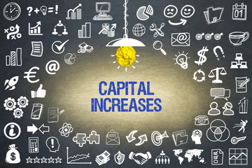 Capital increases 