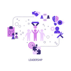 Leadership vector concept