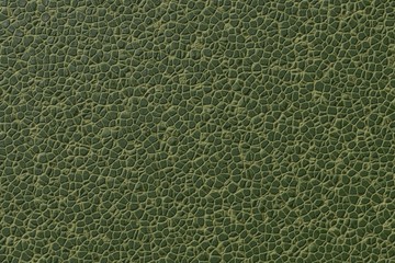 Texture green leather cracked. Abstract natural skin pattern surface animal dinosaur, crocodile. 3D rendering © photolas