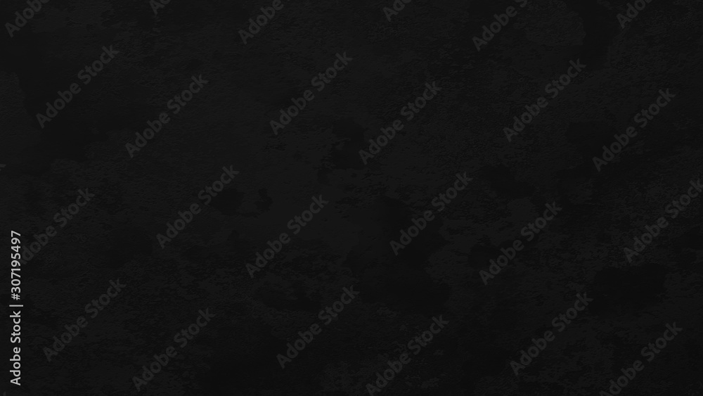Poster dark black vintage texture wall scratch blurred stain background. marble design photo studio portrai
