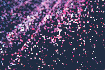 Defocused lights blurred abstract pink color background