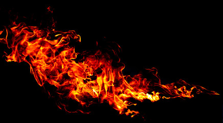 abstract  fire flame texture for background.