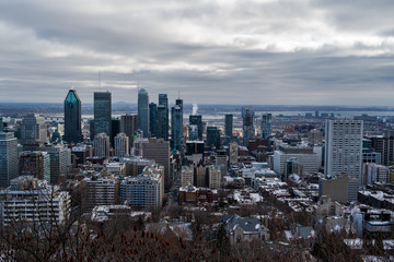Overlooking Montreal City