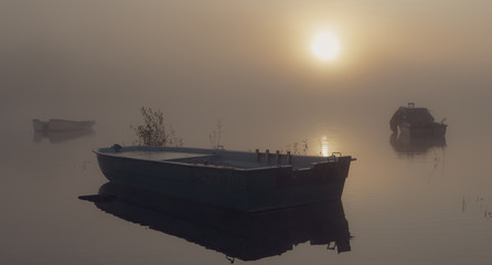 mgła nad jeziorem © kamil