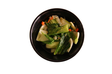 Various Delicious Restaurant Cooking Dishes and Beverages Recipes from Sea Food and Vegetables in White Isolated Background