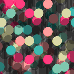 Color Abstract Lines Rain Generative Art background illustration