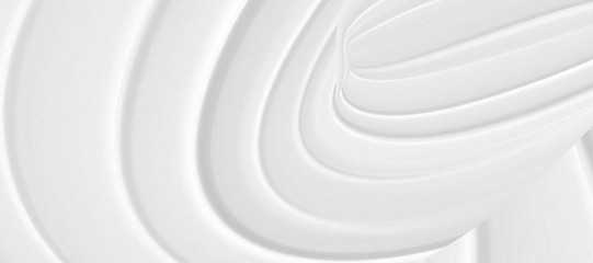 Abstract grey white waves and lines pattern.  Futuristic template background. 