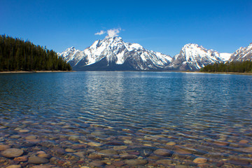 lake in mountains