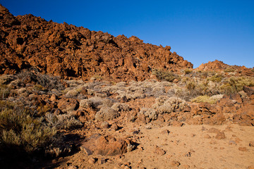 Teide National Park on Tenerife, Canary Islands, Spain.
