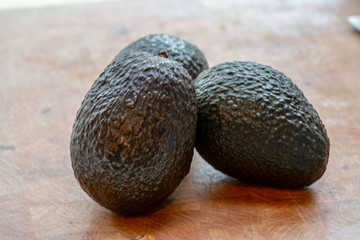 Delicious avocados organically grown and ready to be enjoyed