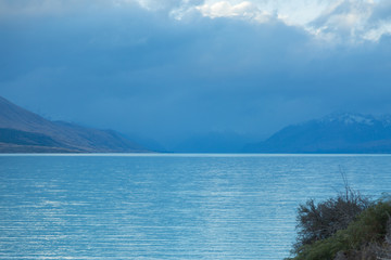 Lake Pukaki in New Zealand