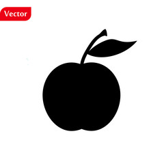 Apple Icon in trendy flat style isolated on grey background. Apple Icon page symbol for your web site design Apple Icon logo, app, UI. Apple Icon Vector illustration, EPS10.