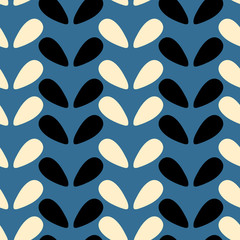 Abstract seamless pattern with graphic elements, modern abstract shapes.   Avant-garde collage style. Geometric wallpaper for business brochure,  cover design.