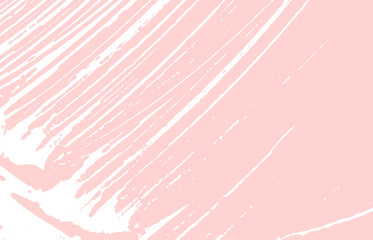 Grunge texture. Distress pink rough trace. Grand b