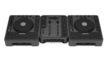 DJ Music Mixer Isolated