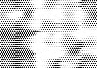 Abstract halftone dotted background. Futuristic grunge pattern, dot and circles.  Vector modern optical pop art texture for posters, sites, business cards, cover, postcards, labels, stickers layout.