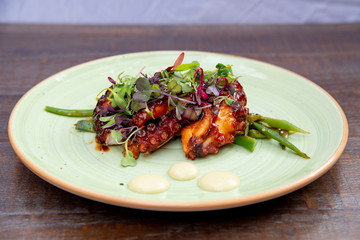 Galician octopus food dish