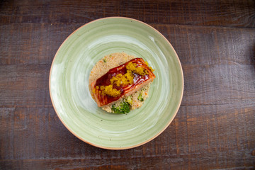 fish food plate