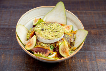 assorted food plate