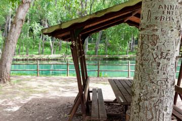 Italy, Campania, Telese  parco del Grassano
