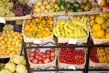 lot of fruit to pick from
