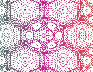 Abstract Zentangle Background