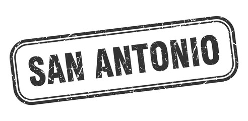 San Antonio stamp. San Antonio black grunge isolated sign