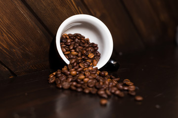  cup of coffee coffee beans