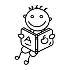  Kindergarten Student Vector 