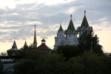 Kremlin in Izmailovo. On the other side of the pond