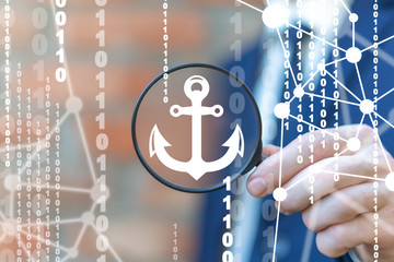 Anchor Internet Technology. Web Anchored Communication Development Programming Software. © wladimir1804
