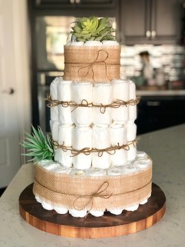 Diaper cake