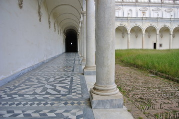 Certosa e Museo di San Martini, Kreuzgang, Neapel